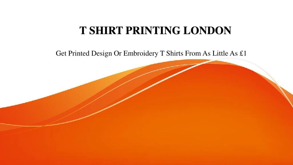 t shirt printing london n.