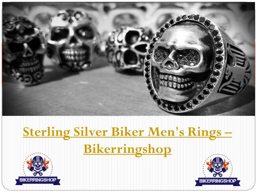 sterling silver biker men s rings bikerringshop n.