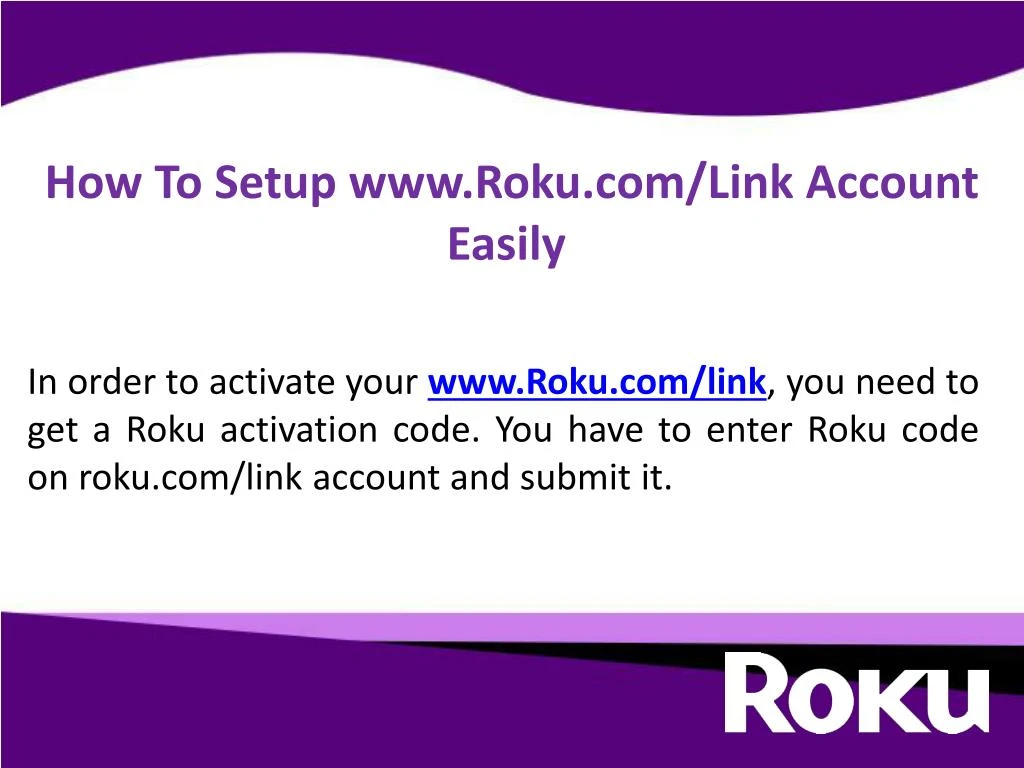 how to setup www roku com link account easily n.