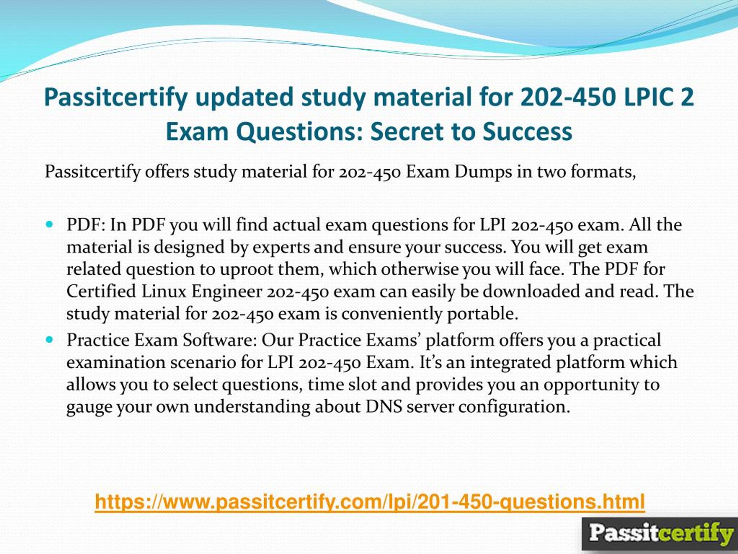 Exam 201-450 Overview