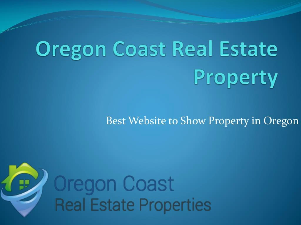 oregon coast real estate property n.