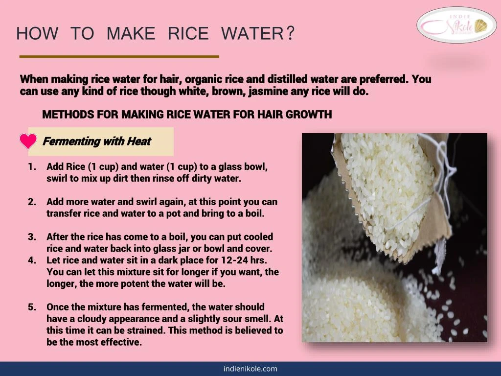 PPT - The Ins and Outs of Rice Water for Hair Growth | Is ...