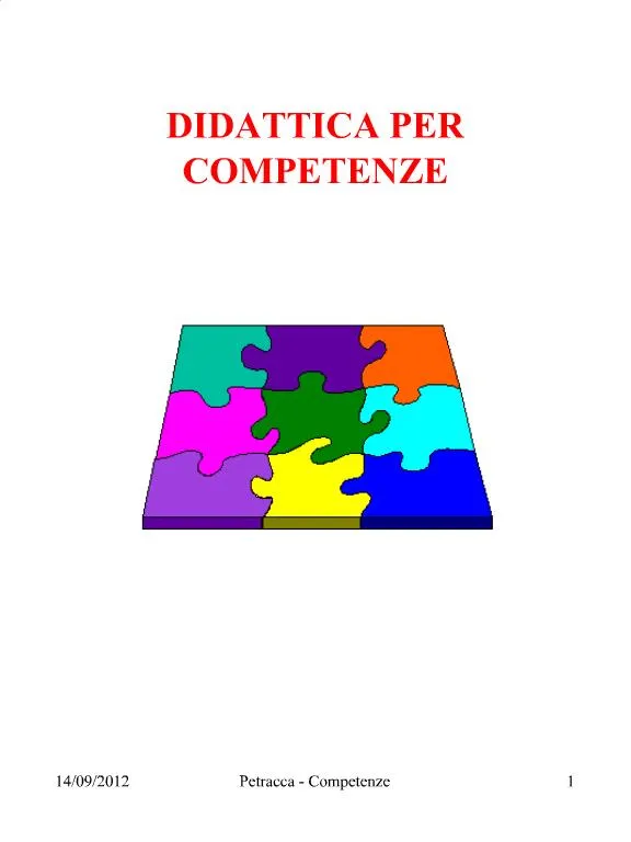 PPT - DIDATTICA PER COMPETENZE PowerPoint Presentation, Free Download ...