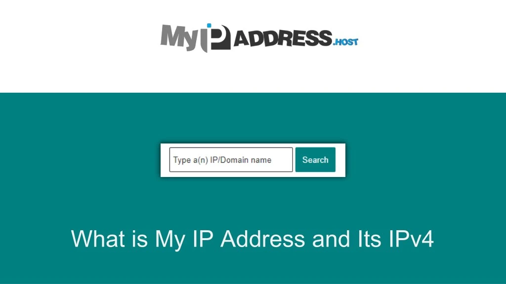 whats my ip address ipv4