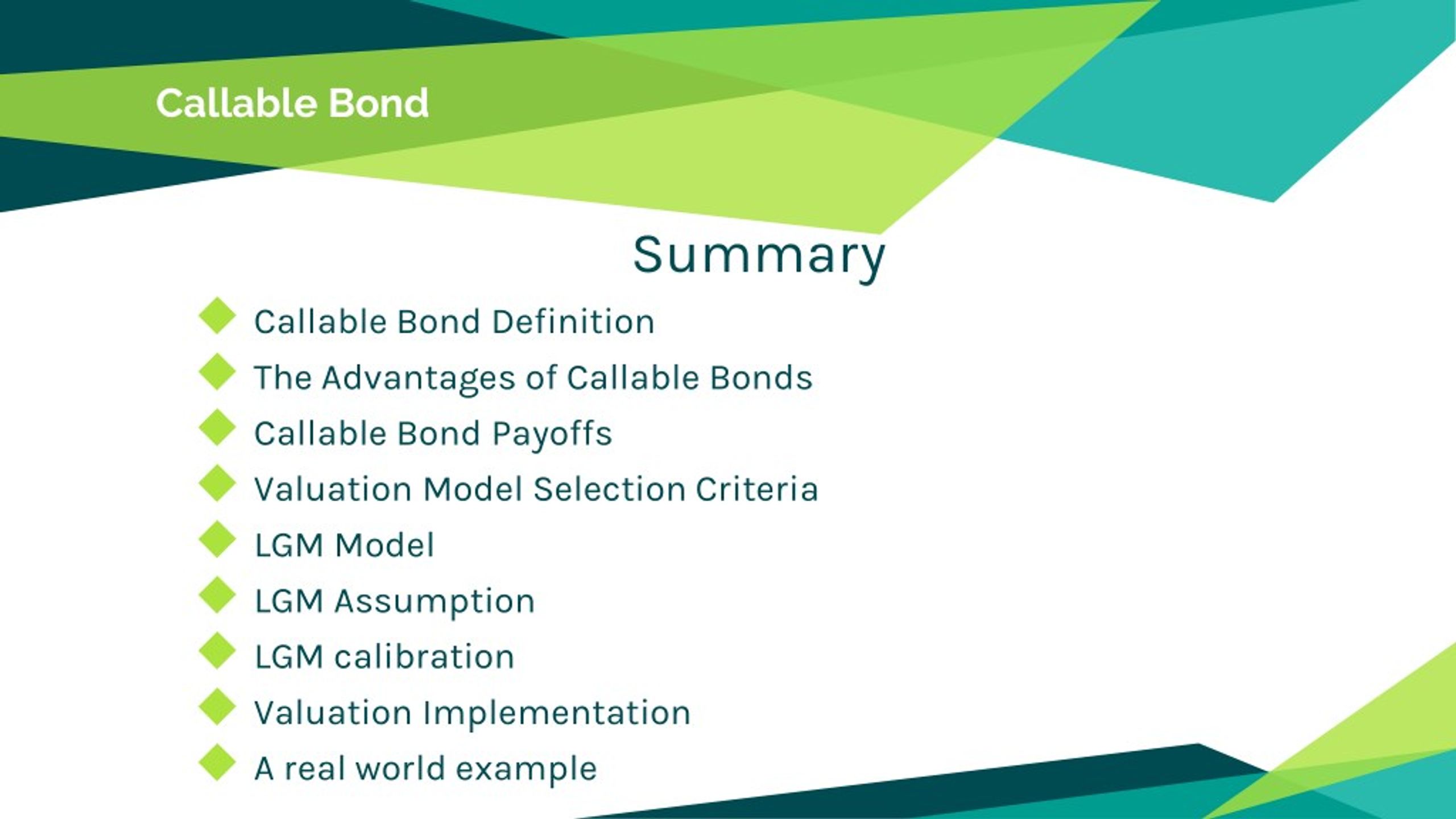 PPT - Callable Bonds And Valuation PowerPoint Presentation, Free ...