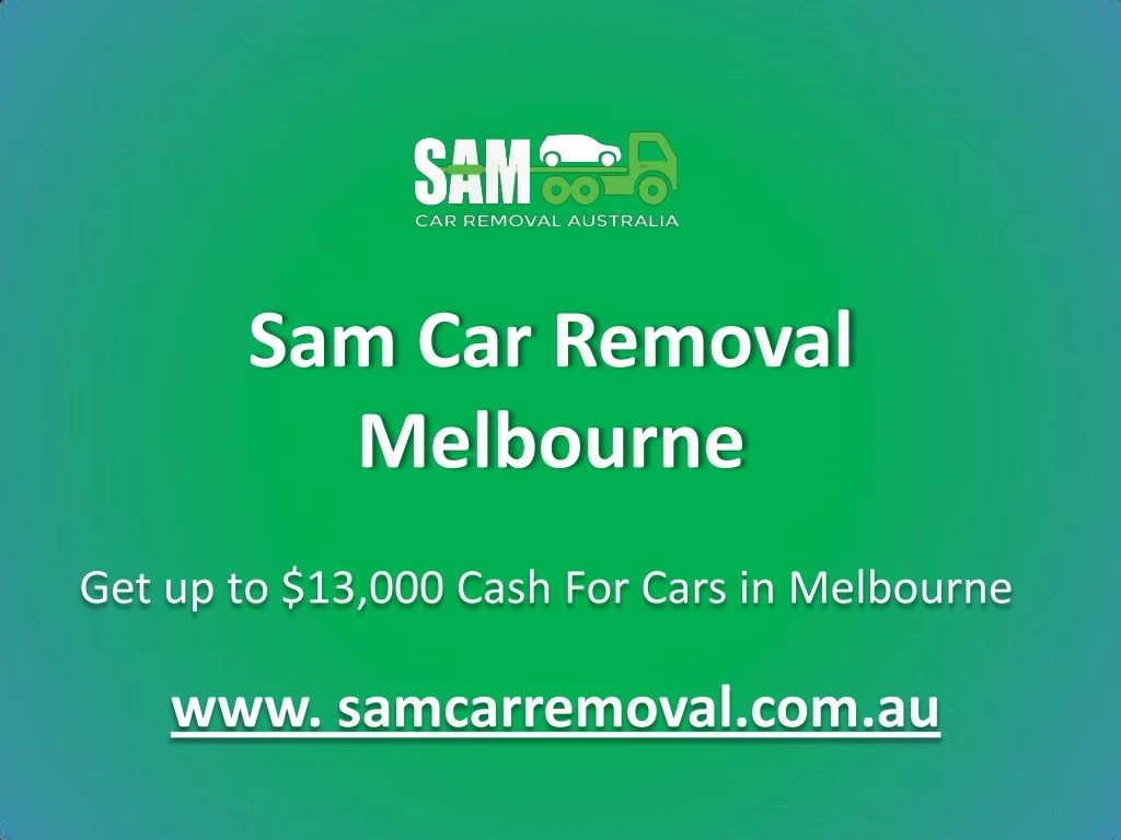sam car removal melbourne n.
