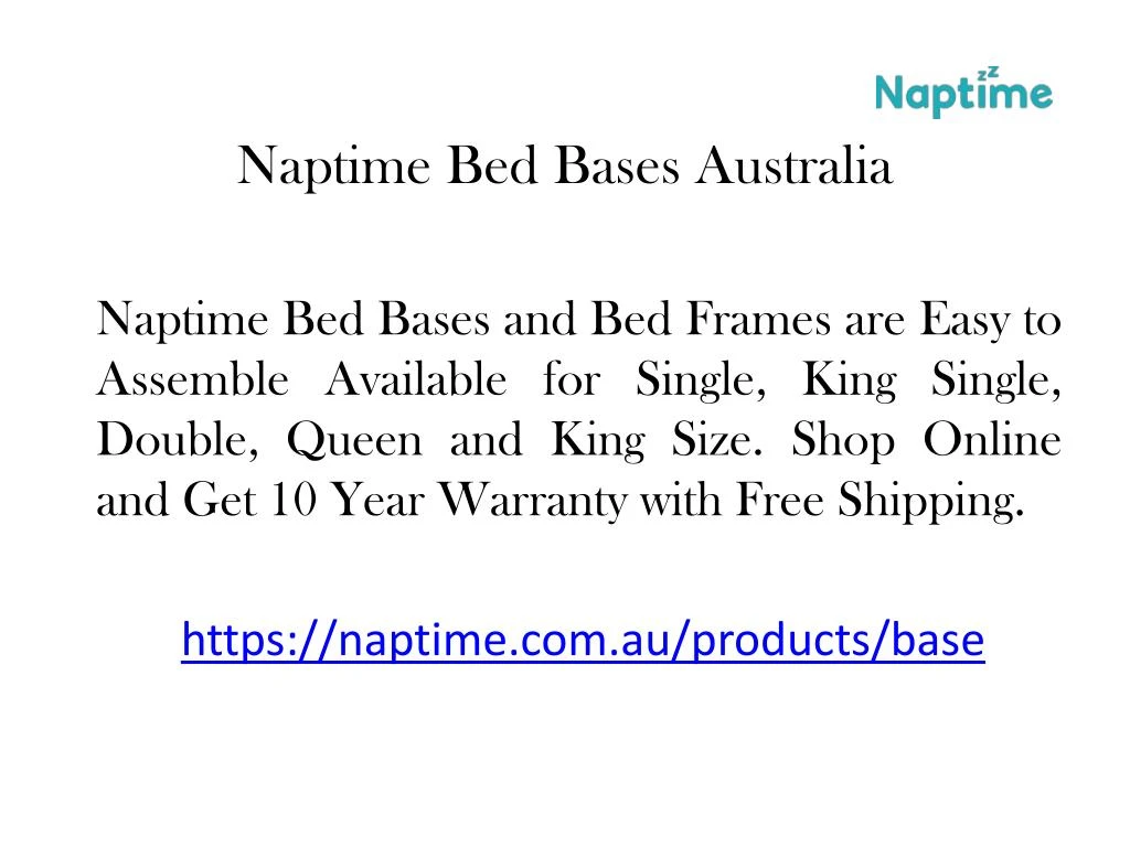 naptime bed bases australia n.