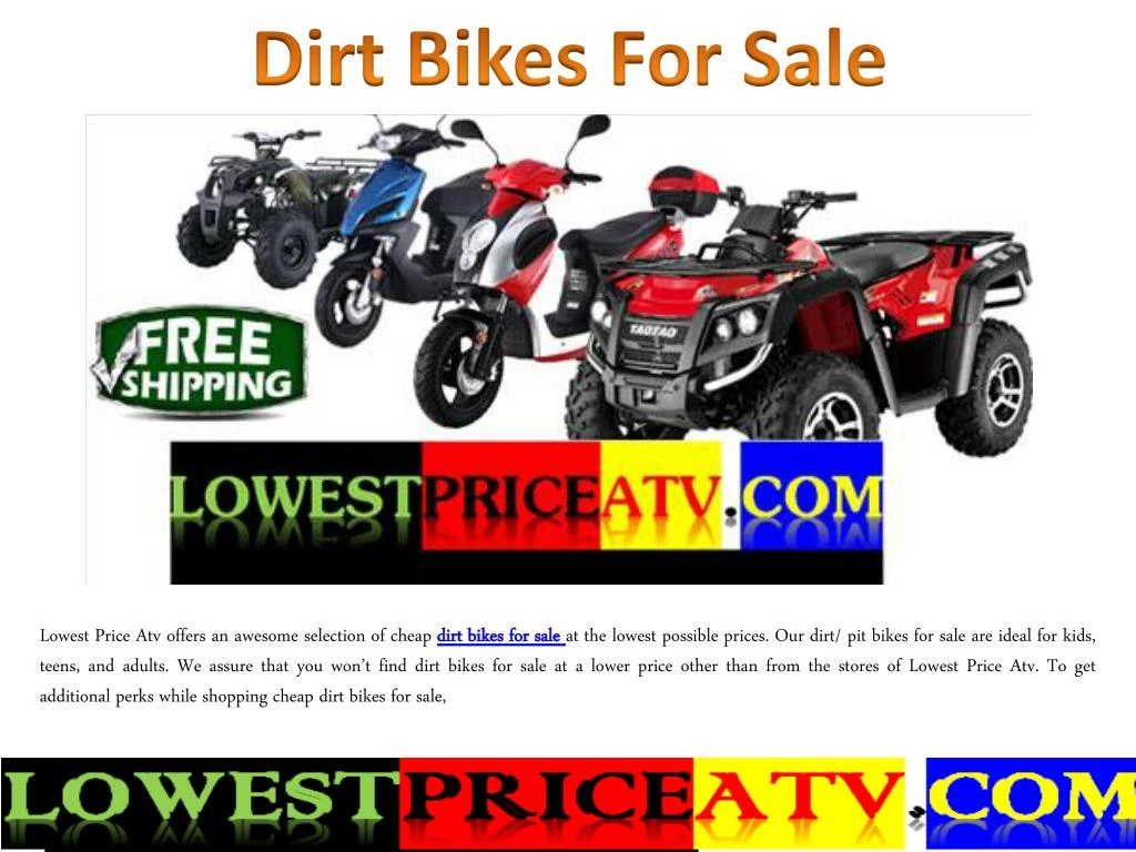 dirt bikes for sale n.