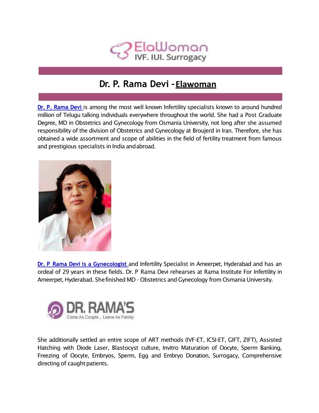 Ppt Dr P Rama Devi Elawoman Powerpoint Presentation Free Download Id 7858390