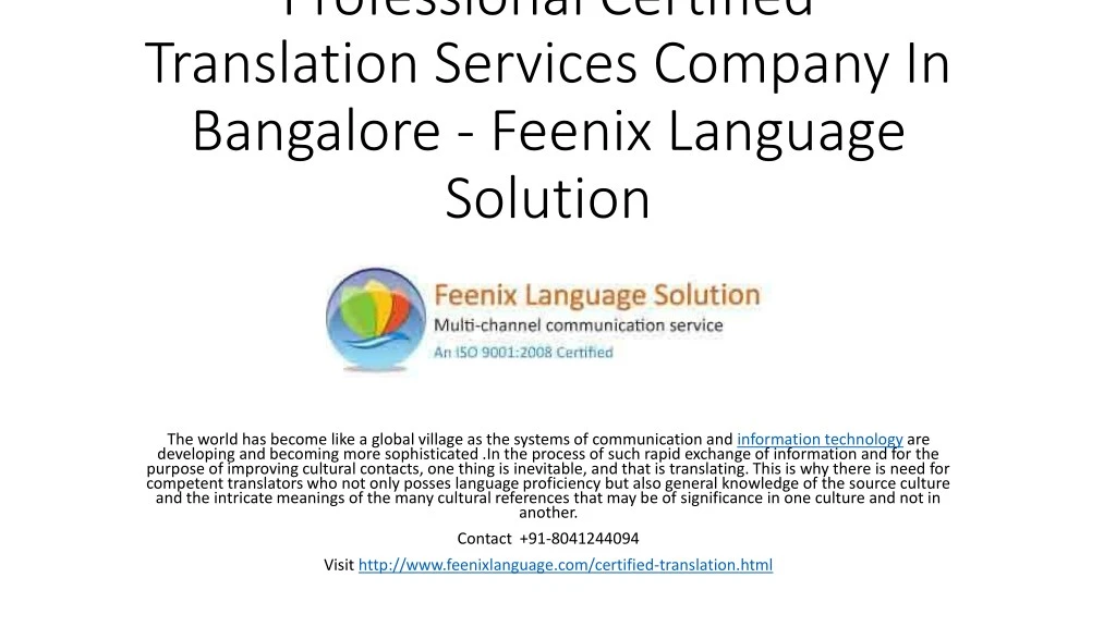 professional certified translation services n.