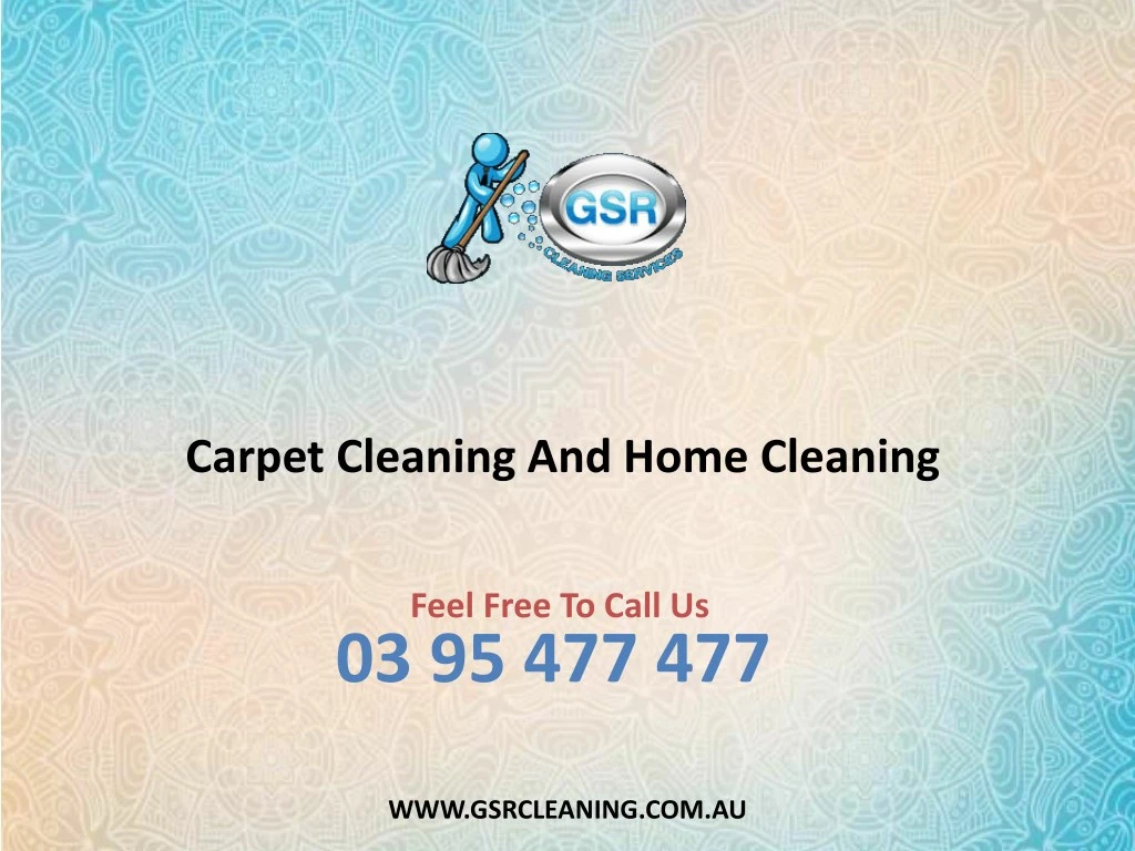 carpet cleaning and home cleaning n.
