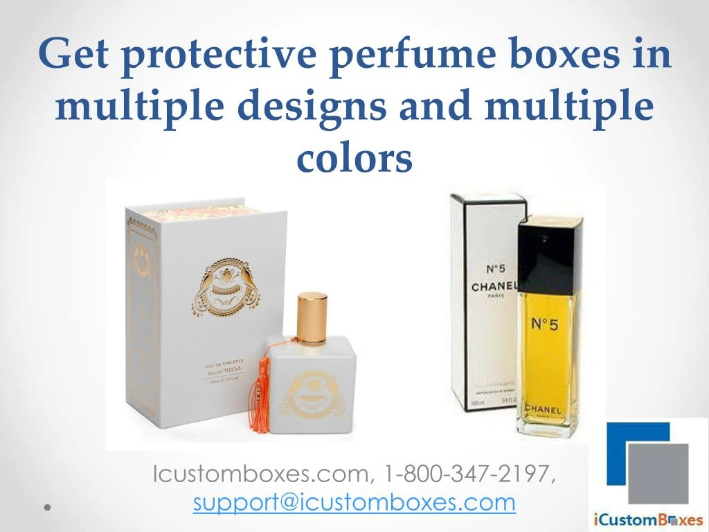 get protective perfume boxes in multiple designs and multiple colors n.