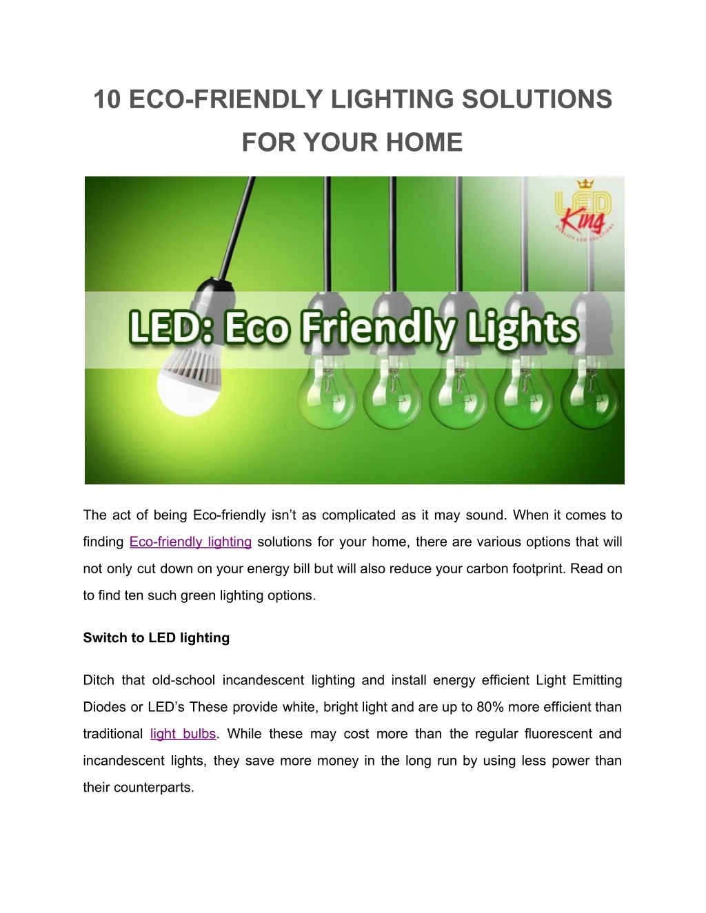 Photo inspiration: Picture Idea: Ppt 10 Eco Friendly Solutions Powerpoint Presentation Free Download