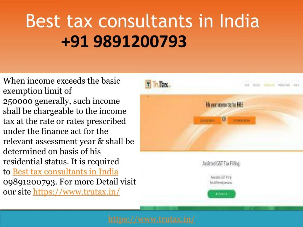 PPT - Best Tax Consultants In India 91 9891200793 PowerPoint ...