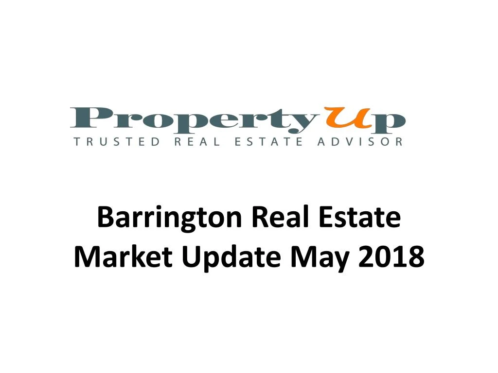 barrington real estate market update may 2018 n.