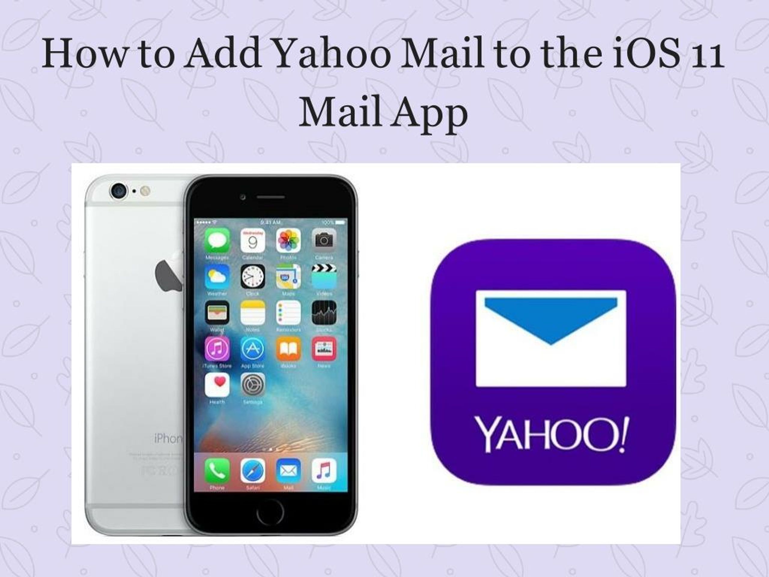 Overview of Yahoo Mail for iOS