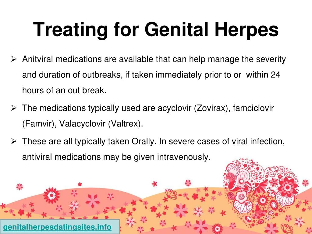 Ppt Treating For Genital Herpes Powerpoint Presentation Id