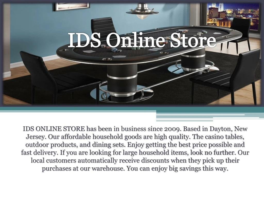 ids online store has been in business since 2009 n.