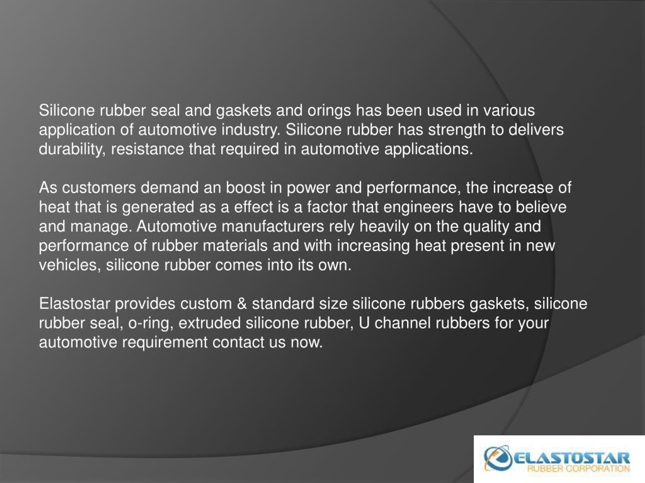 Silicone Rubber: Engineers Choice For Gasketing And Sealing Applications -  Accurate Rubber Corporation