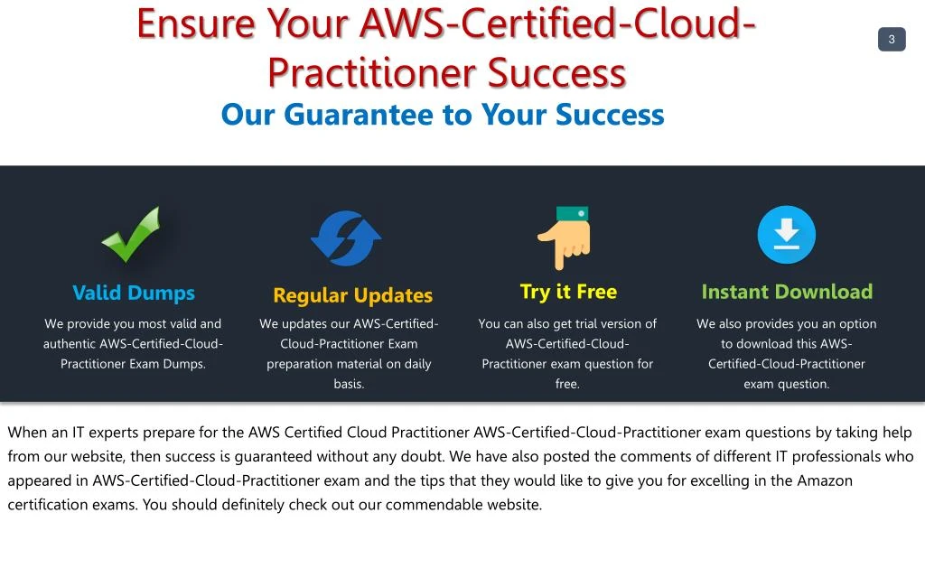 AWS-Certified-Cloud-Practitioner Training Kit