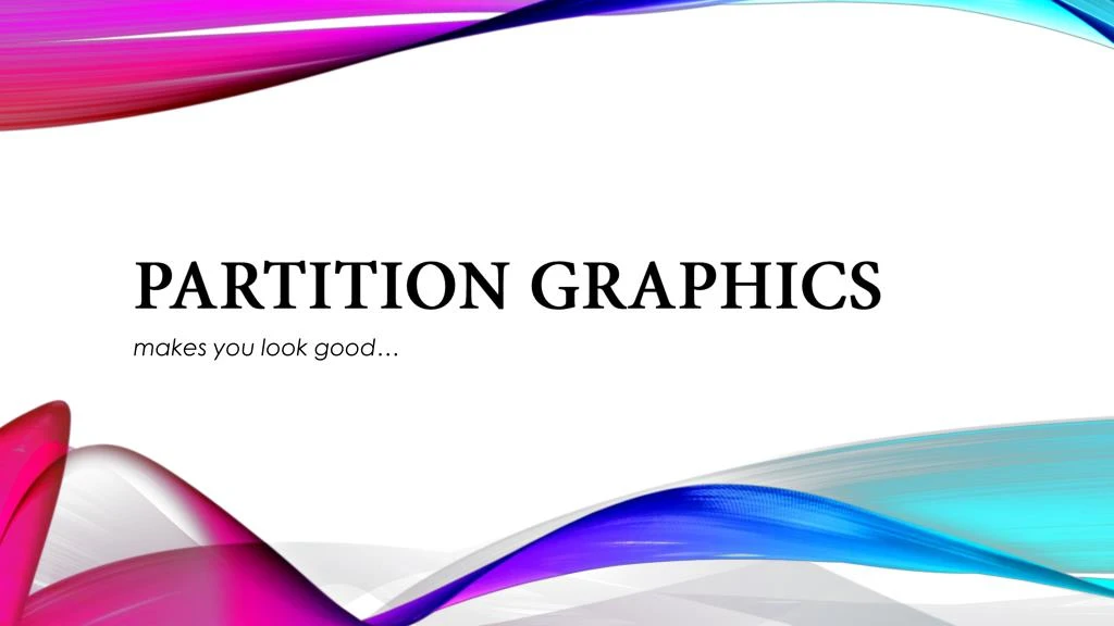 partition graphics n.