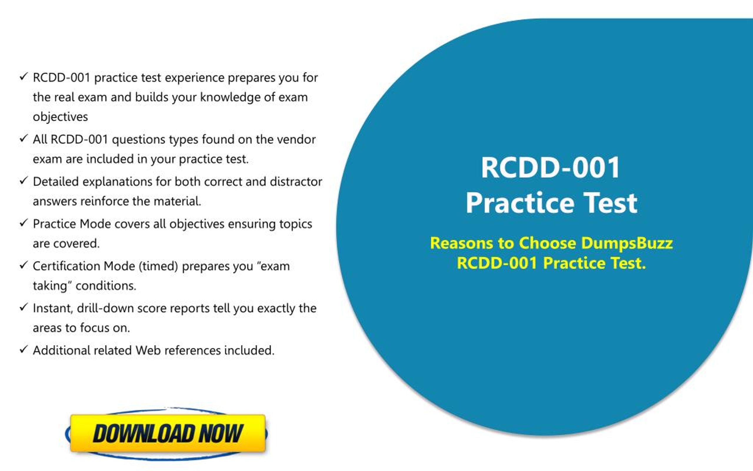 Valid RCDDv14 Mock Exam