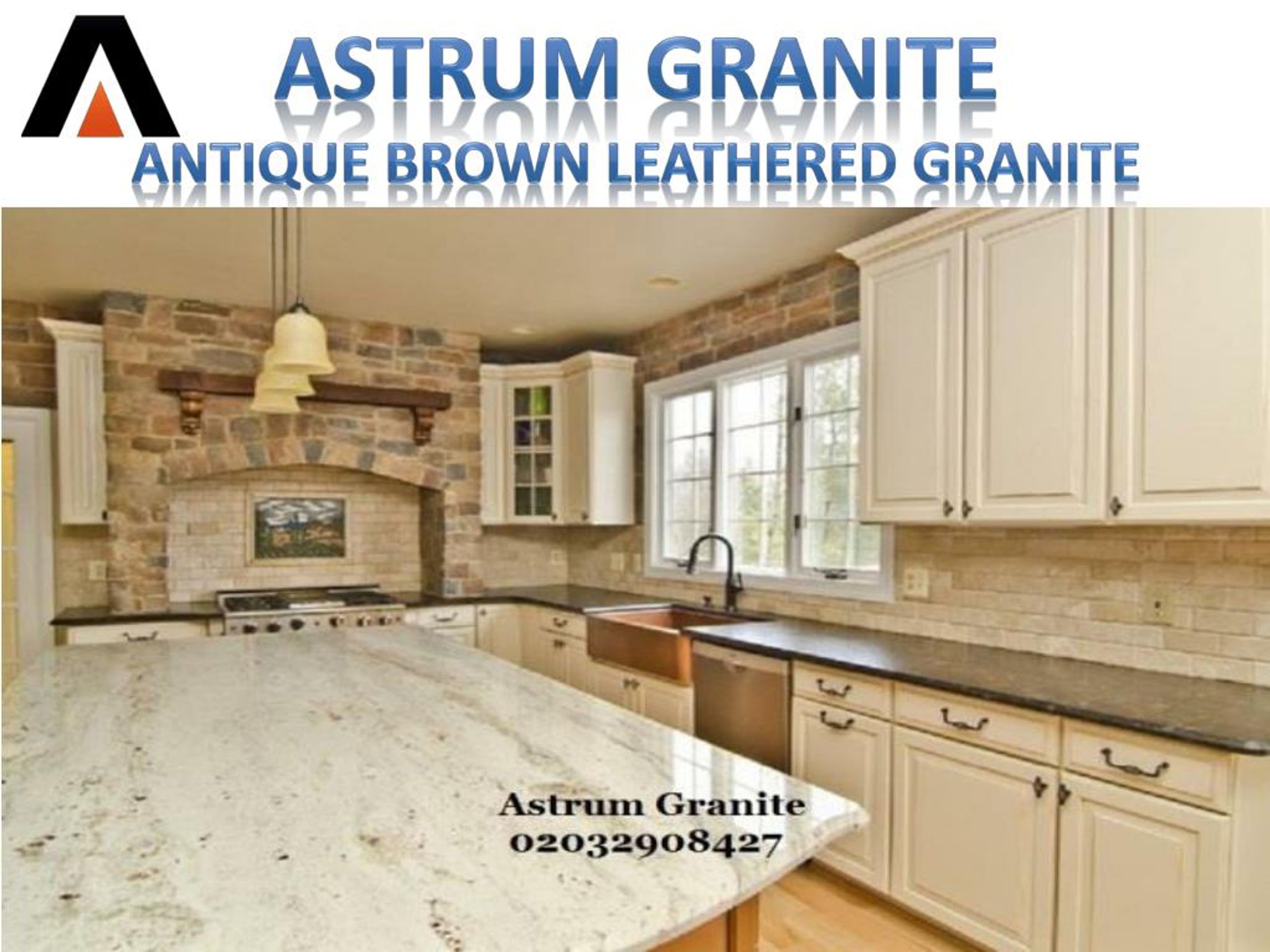 Ppt Best Antique Brown Leather Granite Kitchen Worktop In London Powerpoint Presentation Id 7867185