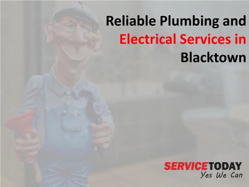 reliable plumbing and electrical services in blacktown n.