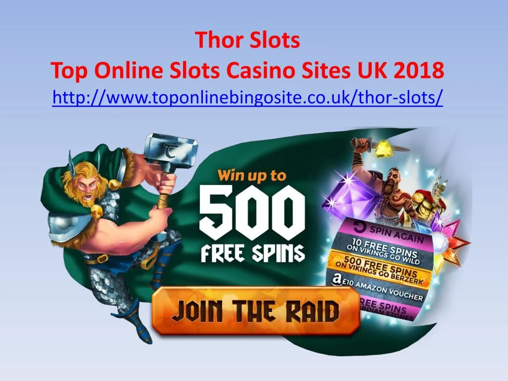 thor slots top online slots casino sites uk 2018 http www toponlinebingosite co uk thor slots n.