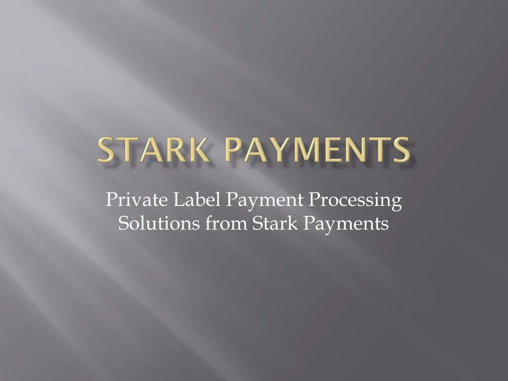 stark payments n.