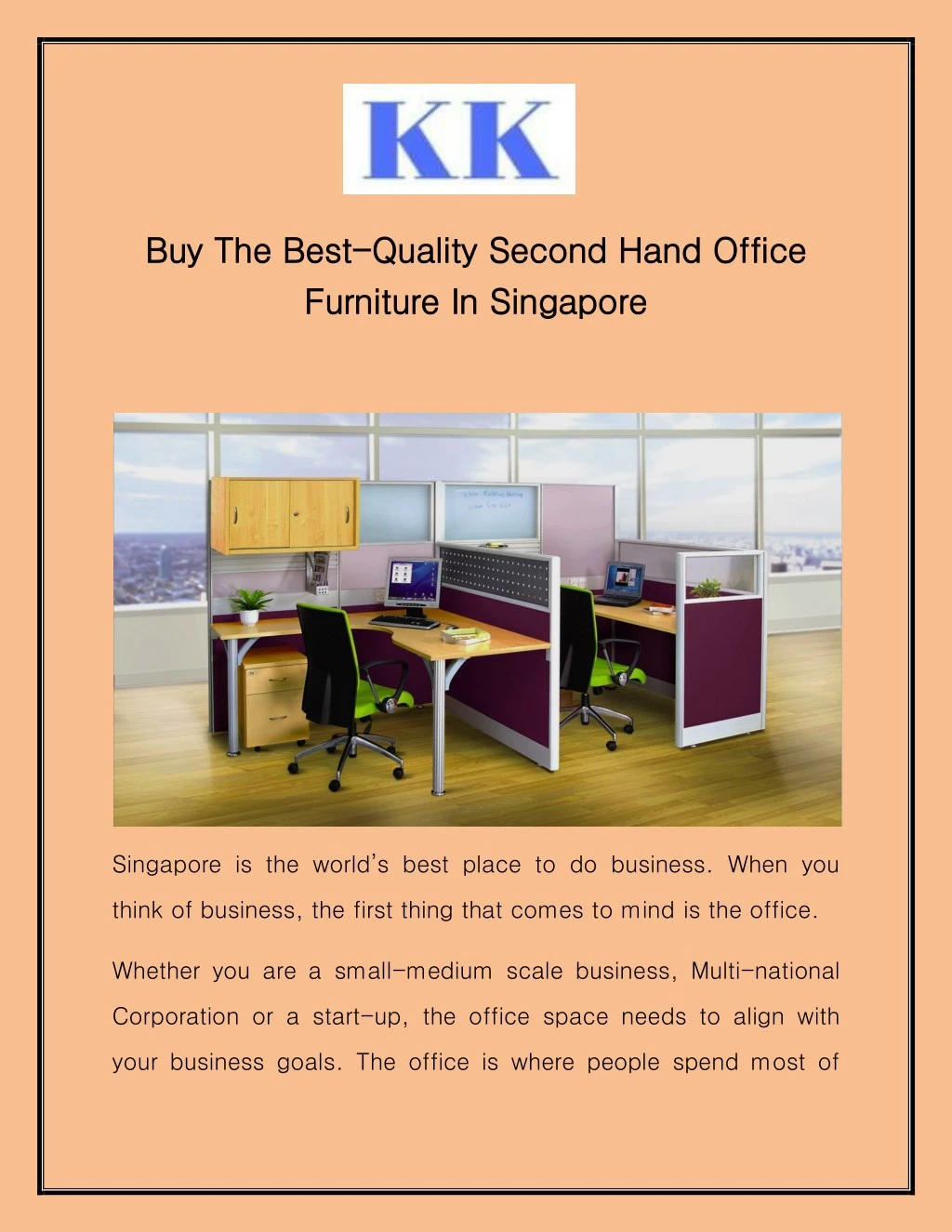 Ppt Buy The Best Quality Second Hand Office Furniture In
