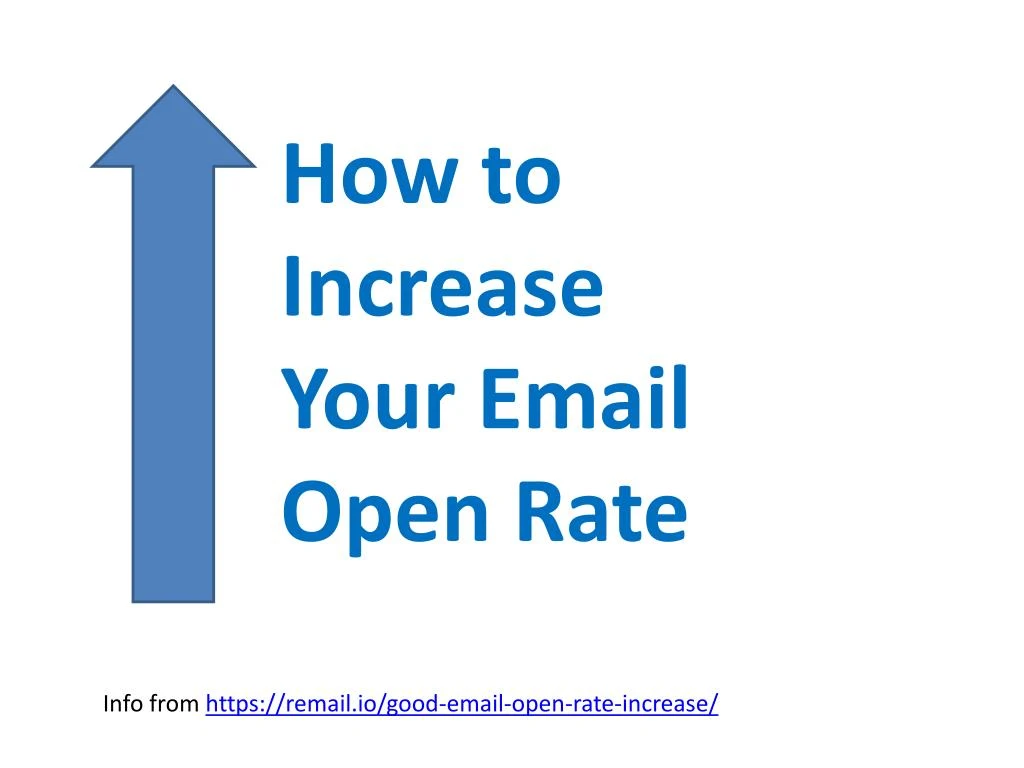 how to increase your email open rate n.