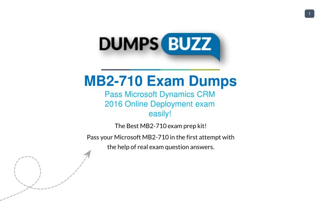 PPT - New and Updated Microsoft MB2-710 exam questions PowerPoint 