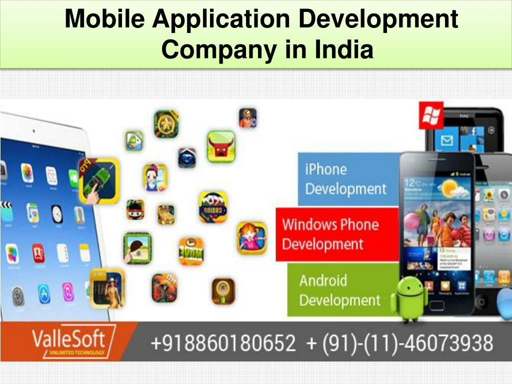mobile application development company in india n.