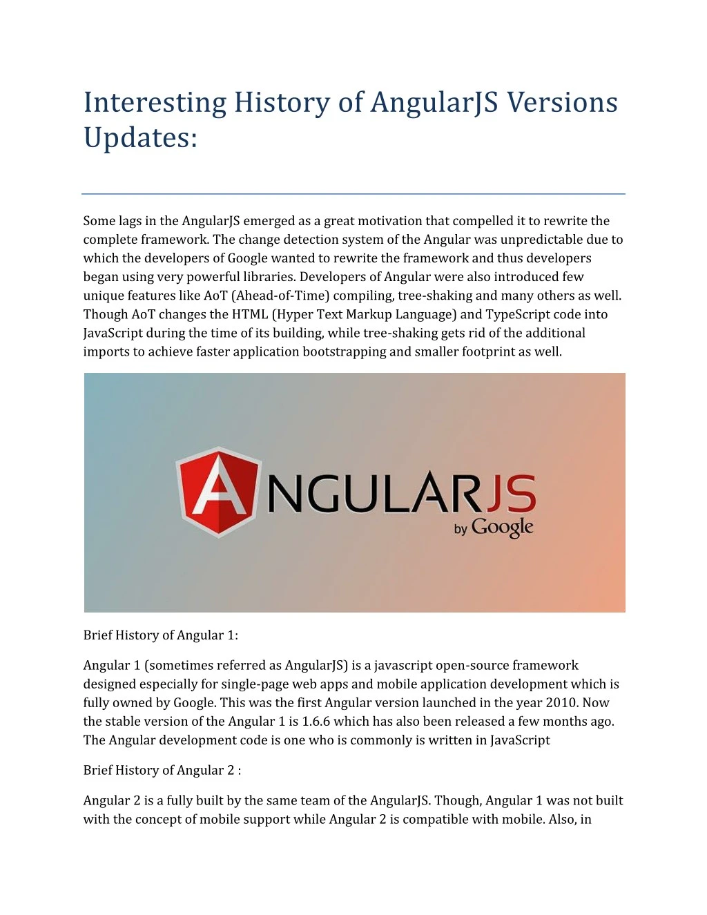 angularjs versions with release dates