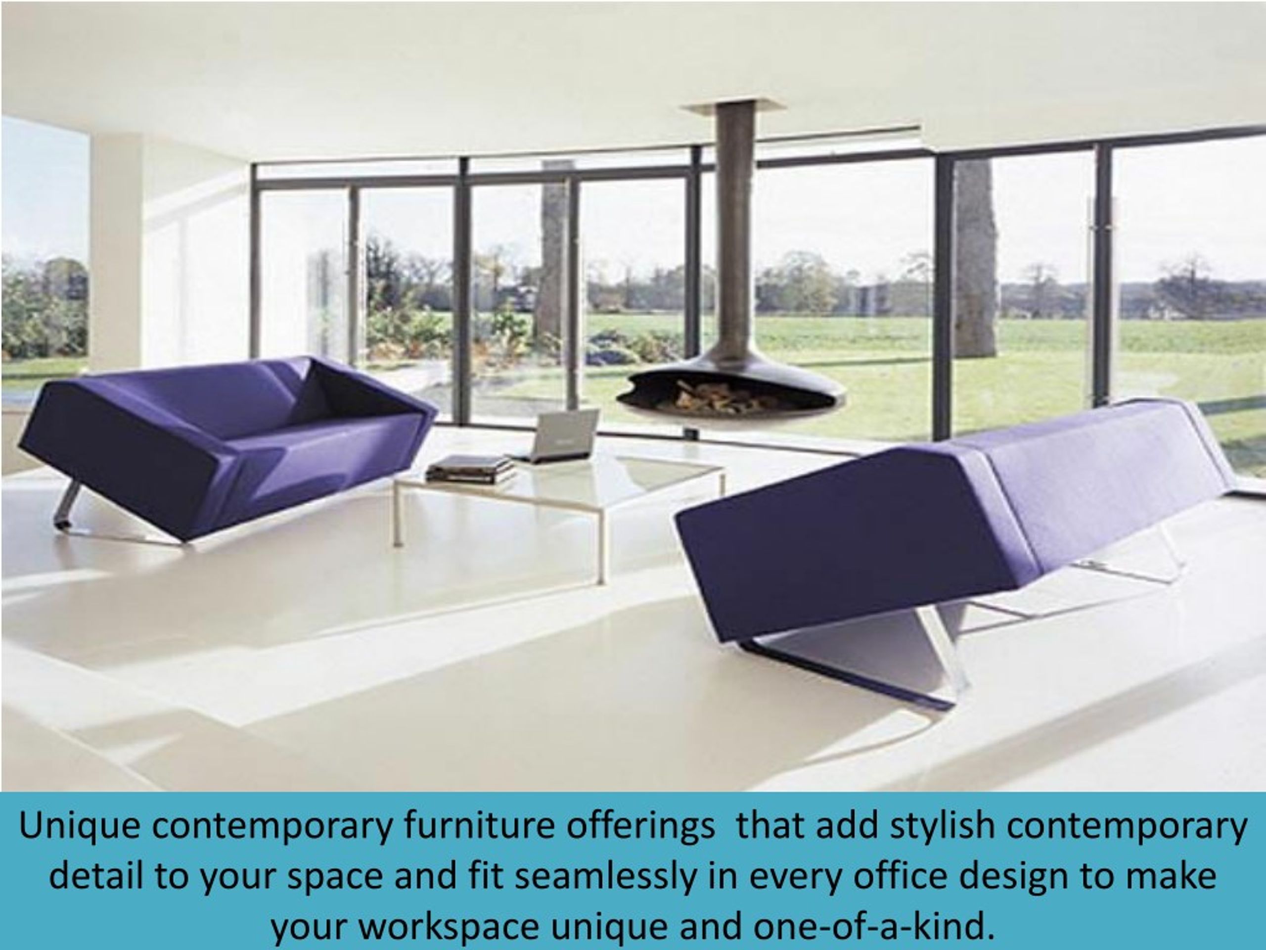 Ppt Details Of Unique Contemporary Office Furniture Powerpoint