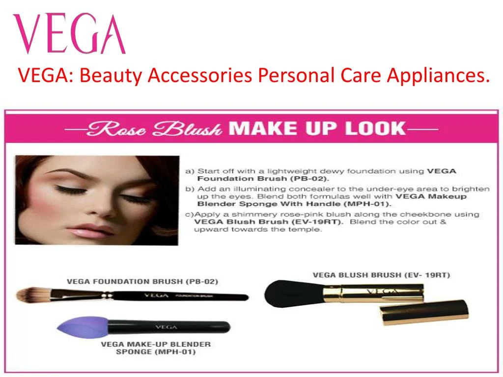 vega beauty accessories personal care appliances n.