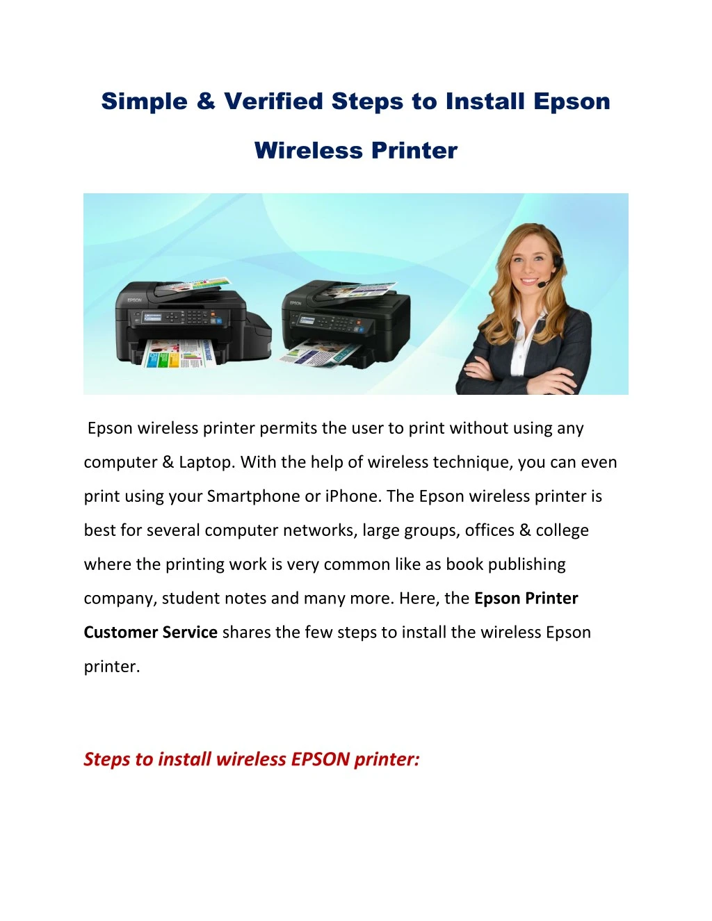iphone to epson printer