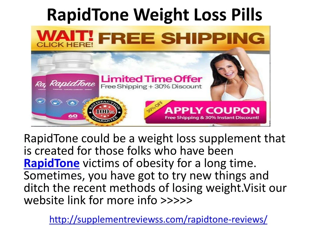 rapidtone weight loss pills n.