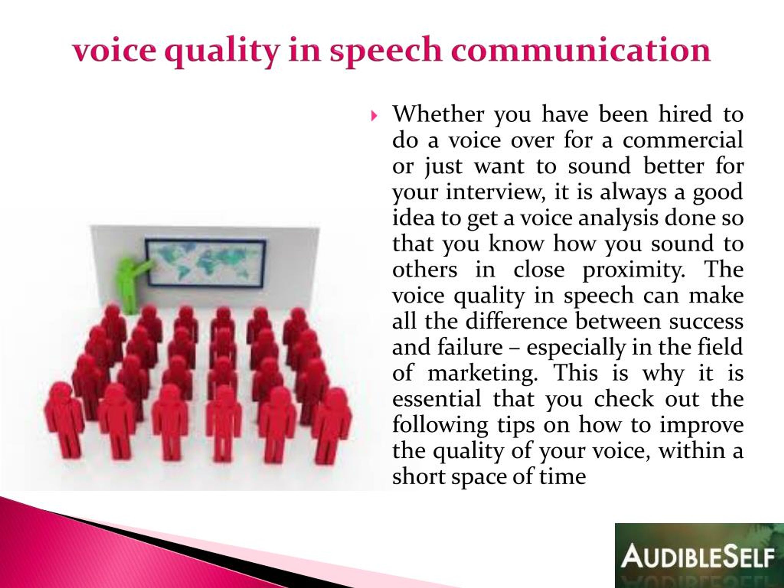 quality speech definition