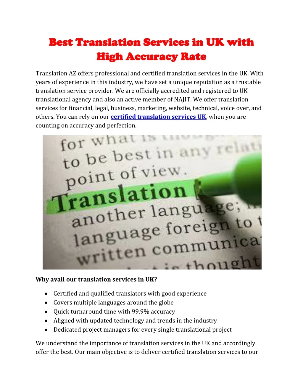 best translation services in best translation n.