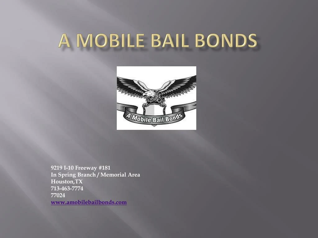a mobile bail bonds n.