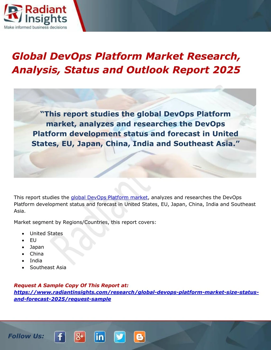 PPT Global DevOps Platform Market Research, Analysis, Status and