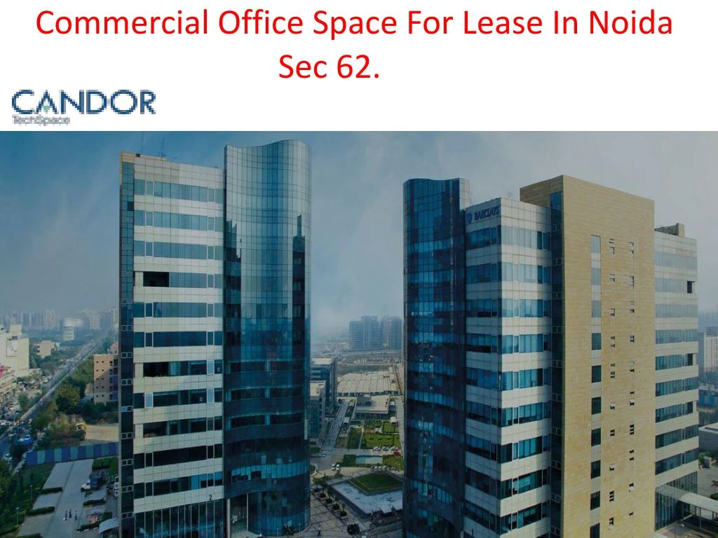 commercial office space for lease in noida sec 62 n.