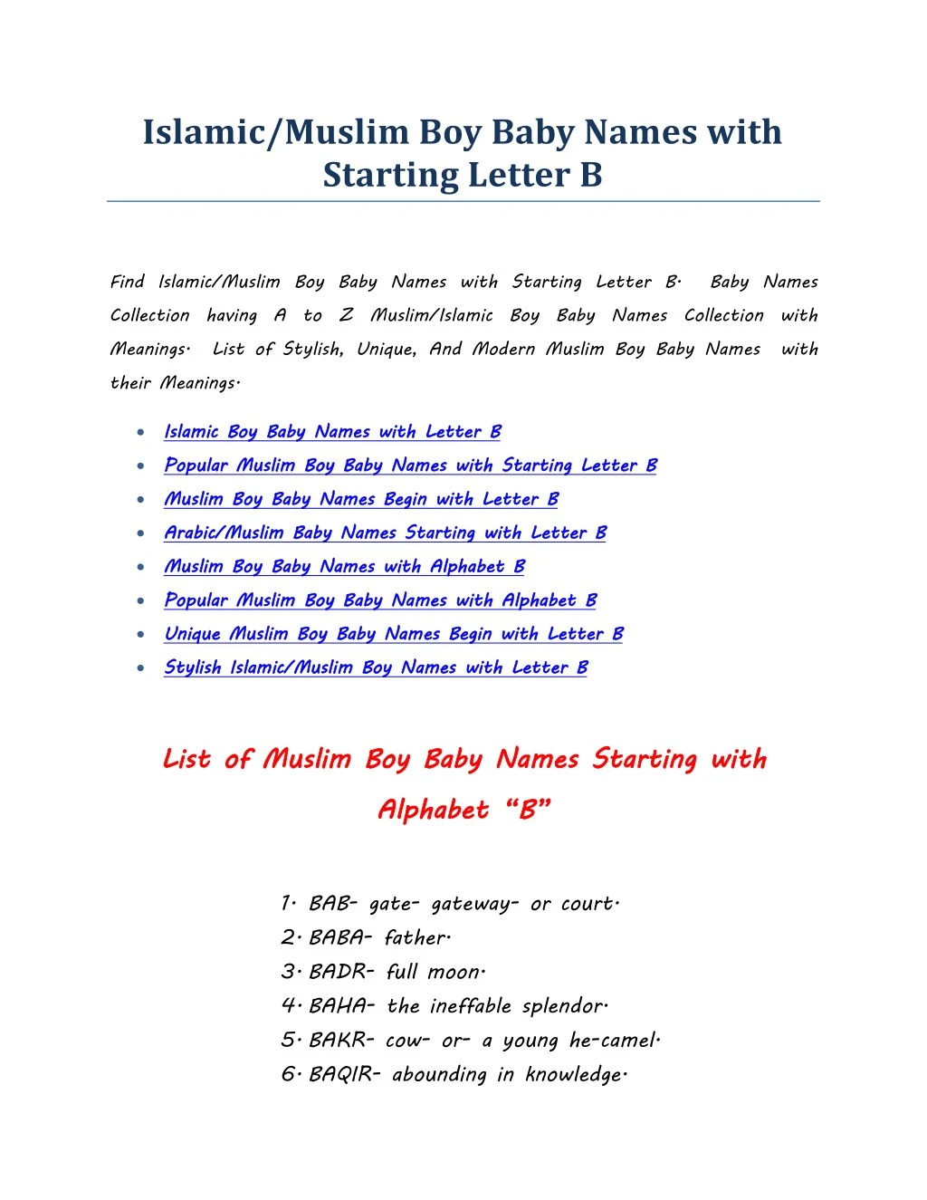 ppt-islamic-muslim-boy-baby-names-with-starting-letter-b-powerpoint