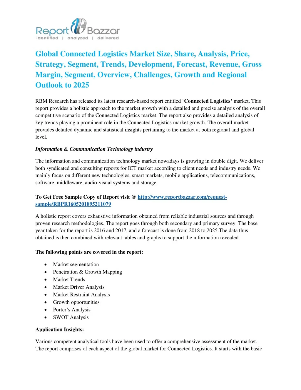 global connected logistics market size share n.