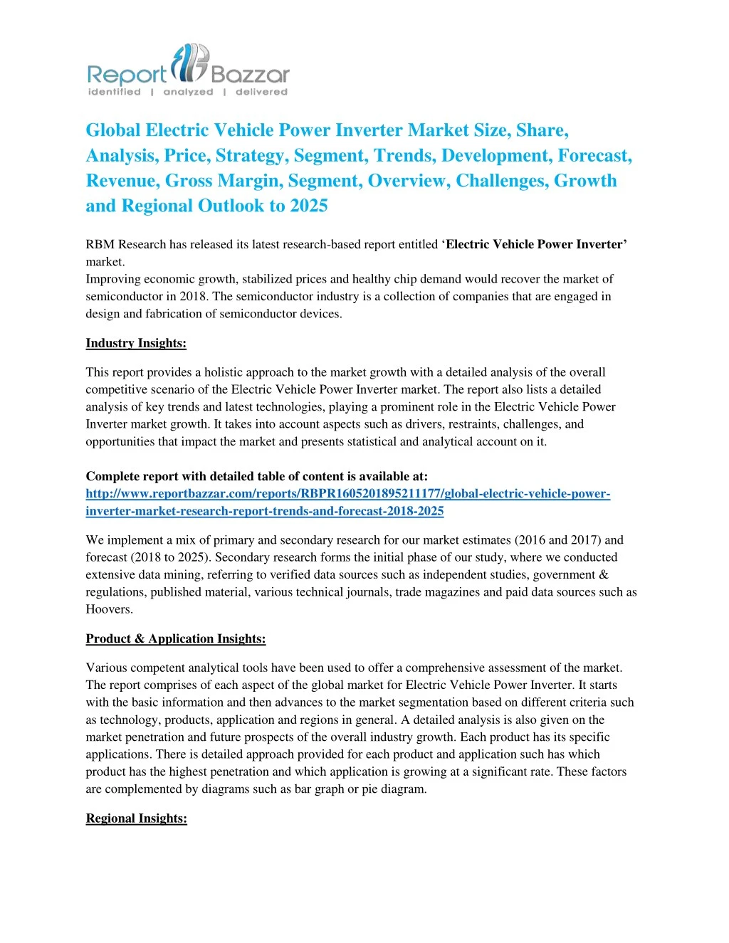 global electric vehicle power inverter market n.