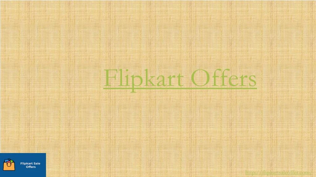 flipkart offers n.