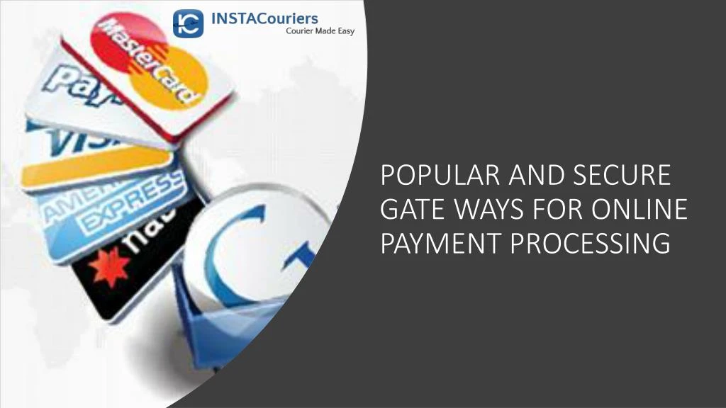 PPT - POPULAR AND SECURE GATE WAYS FOR ONLINE PAYMENT PROCESSING ...