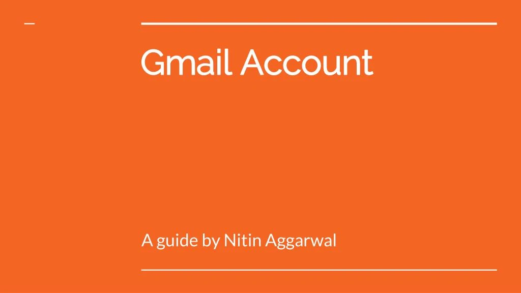gmail account n.